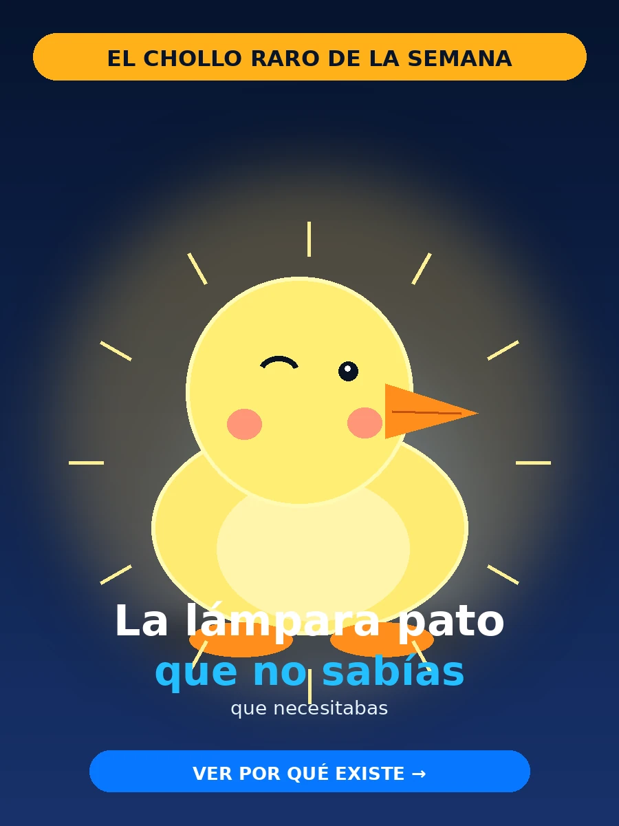 Lámpara pato blandita, el chollo raro de la semana
